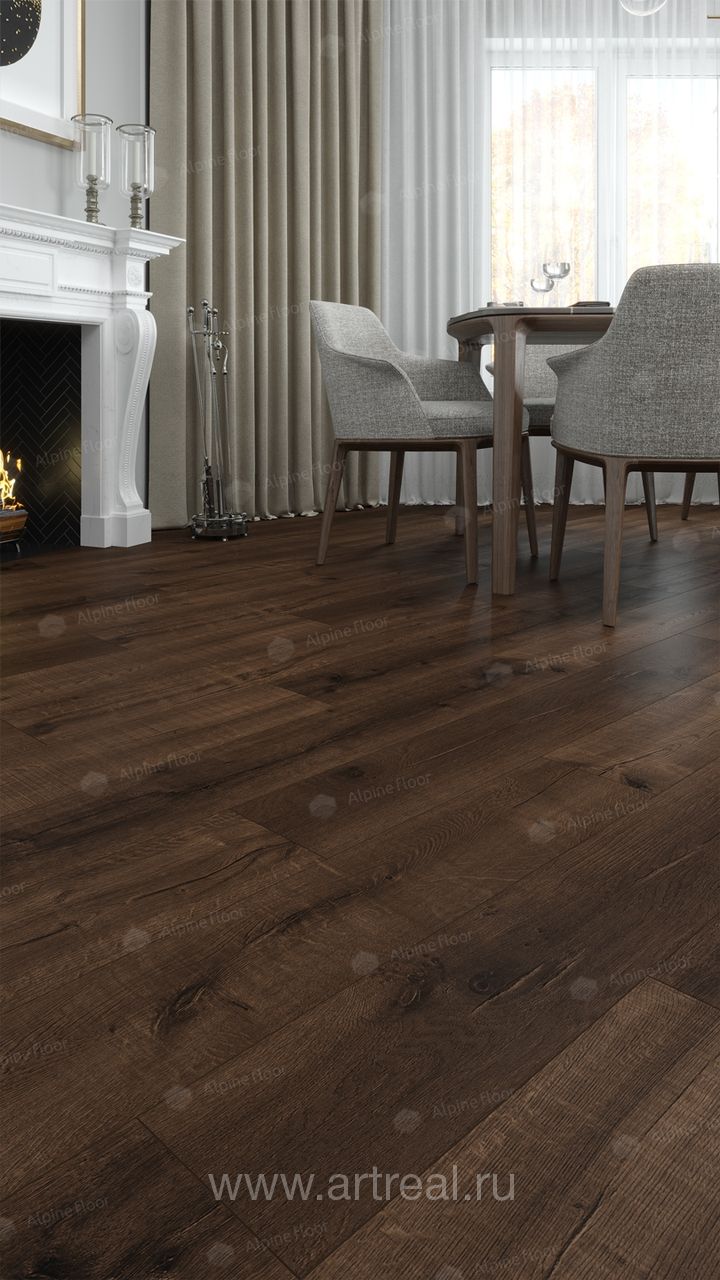 Alpine Floor Real Wood Напольные покрытия Alpine Floor Real Wood в интерьере