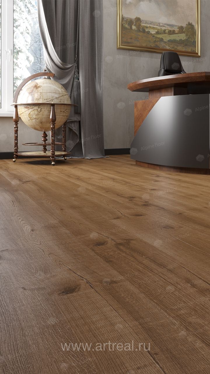 Alpine Floor Real Wood Напольные покрытия Alpine Floor Real Wood в интерьере