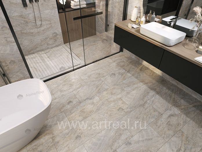 Alpine Floor Stone Mineral Core Напольные покрытия Alpine Floor Stone Mineral Core в интерьере