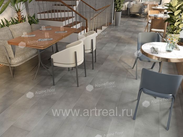 Alpine Floor Stone Mineral Core Напольные покрытия Alpine Floor Stone Mineral Core в интерьере