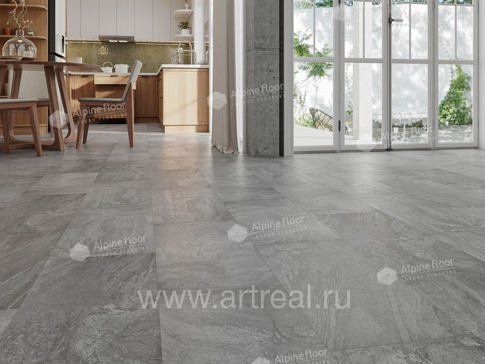Alpine Floor Stone Mineral Core Напольные покрытия Alpine Floor Stone Mineral Core в интерьере