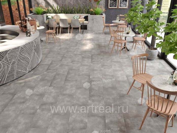 Alpine Floor Stone Mineral Core Напольные покрытия Alpine Floor Stone Mineral Core в интерьере