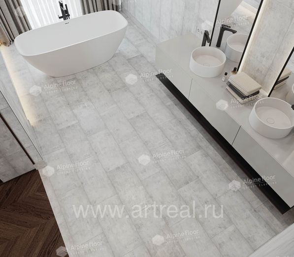 Alpine Floor Stone Mineral Core Напольные покрытия Alpine Floor Stone Mineral Core в интерьере