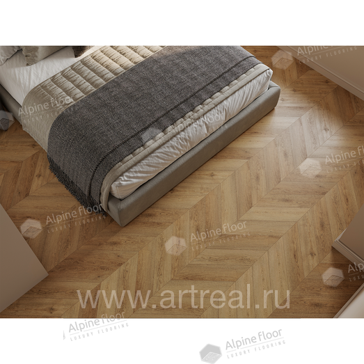 Alpine Floor Chevron Alpine Напольные покрытия Alpine Floor Chevron Alpine в интерьере