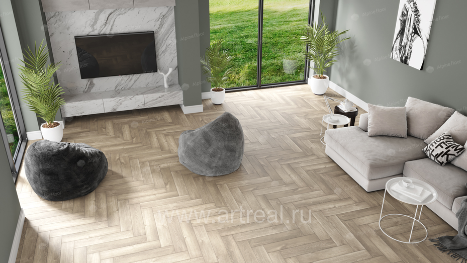 Alpine Floor Parquet Premium Напольные покрытия Alpine Floor Parquet Premium в интерьере