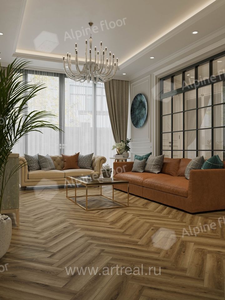 Alpine Floor Titan Parquet Напольные покрытия Alpine Floor Titan Parquet в интерьере