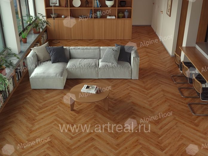 Alpine Floor Titan Parquet Напольные покрытия Alpine Floor Titan Parquet в интерьере