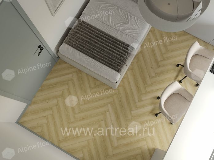 Alpine Floor Titan Parquet Напольные покрытия Alpine Floor Titan Parquet в интерьере