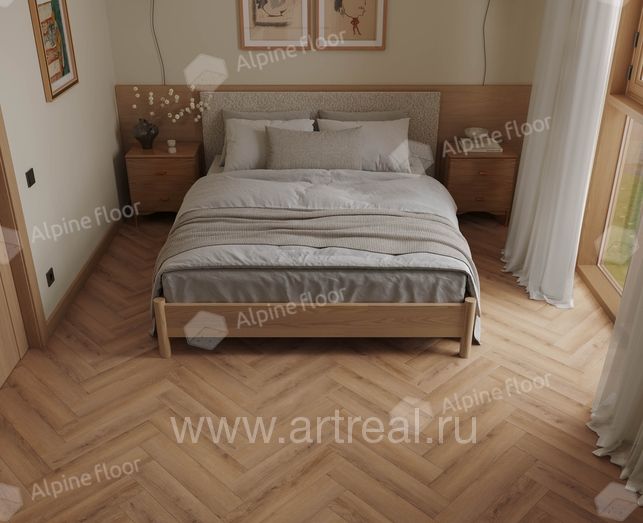 Alpine Floor Titan Parquet Напольные покрытия Alpine Floor Titan Parquet в интерьере