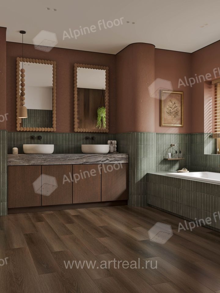 Alpine Floor Titan 6 Напольные покрытия Alpine Floor Titan 6 в интерьере