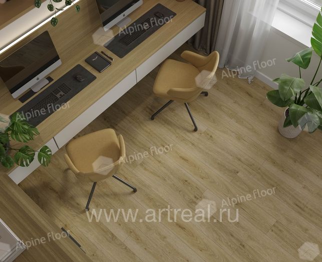 Alpine Floor Titan 6 Напольные покрытия Alpine Floor Titan 6 в интерьере