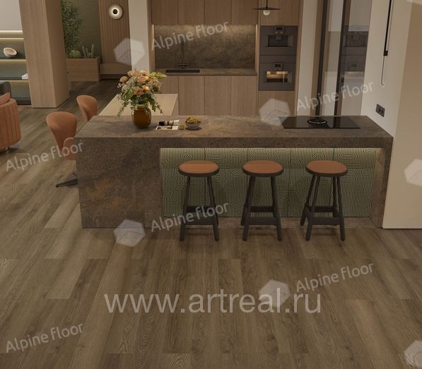 Alpine Floor Titan 8 Напольные покрытия Alpine Floor Titan 8 в интерьере