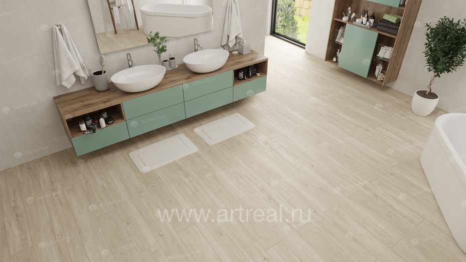 Alpine Floor Секвойя (Sequoia LVT) Напольные покрытия Alpine Floor Секвойя (Sequoia LVT) в интерьере