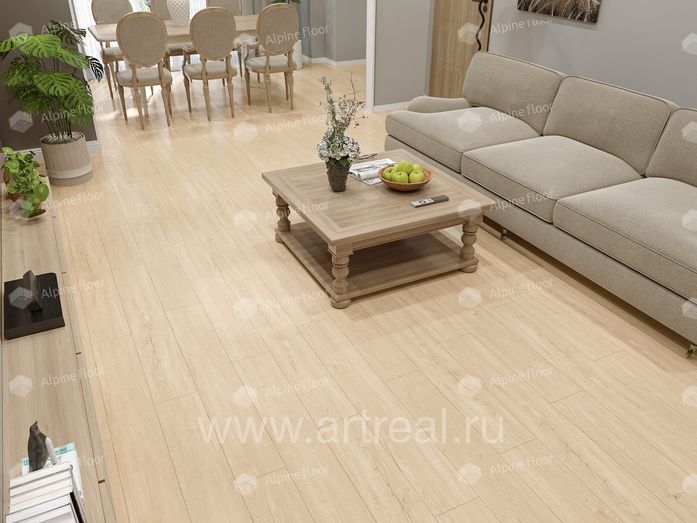Alpine Floor Секвойя (Sequoia LVT) Напольные покрытия Alpine Floor Секвойя (Sequoia LVT) в интерьере