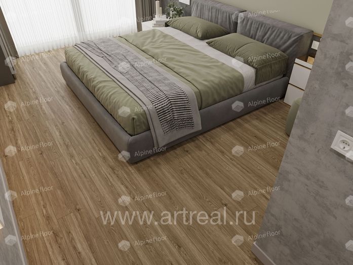 Alpine Floor Секвойя (Sequoia LVT) Напольные покрытия Alpine Floor Секвойя (Sequoia LVT) в интерьере