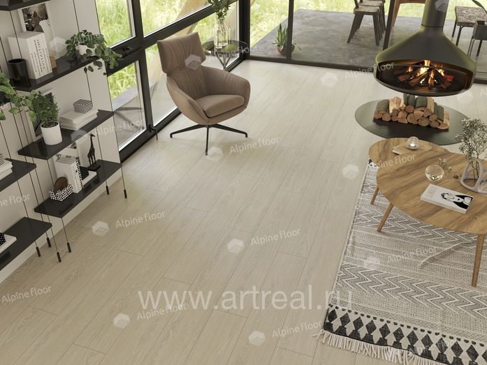 Напольные покрытия Alpine Floor Ультра (Ultra) в интерьере