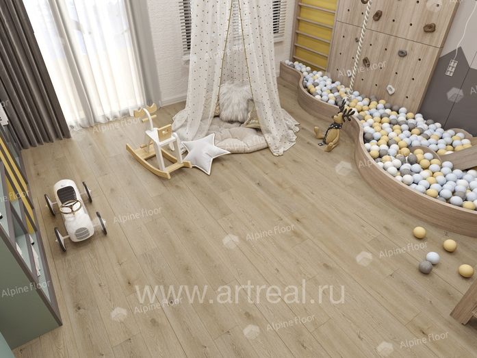 Напольные покрытия Alpine Floor Ультра (Ultra) в интерьере