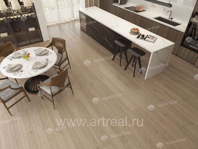 Напольные покрытия Alpine Floor Ультра (Ultra) в интерьере