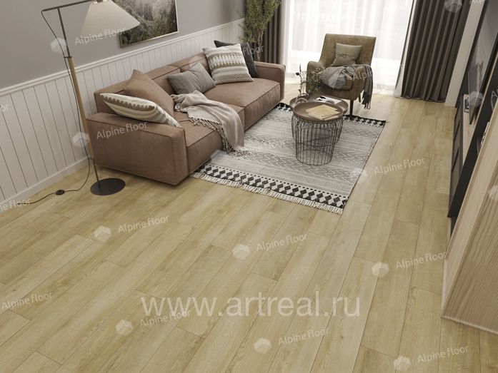 Напольные покрытия Alpine Floor Ультра (Ultra) в интерьере