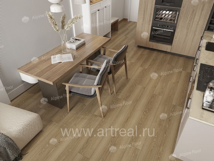 Напольные покрытия Alpine Floor Ультра (Ultra) в интерьере