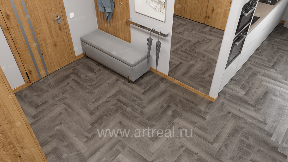 Напольные покрытия Alpine Floor Паркет LVT в интерьере