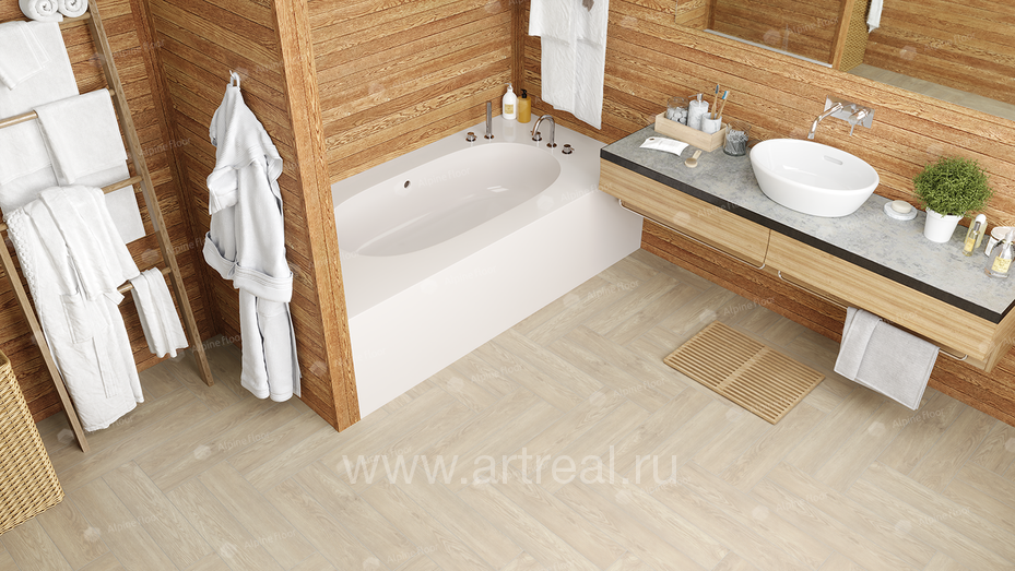 Напольные покрытия Alpine Floor Паркет LVT в интерьере