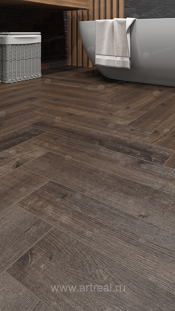 Напольные покрытия Alpine Floor Паркет LVT в интерьере
