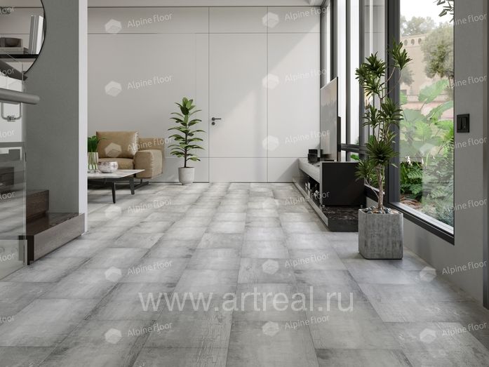 Alpine Floor Изящный камень (Light Stone) Напольные покрытия Alpine Floor Изящный камень (Light Stone) в интерьере