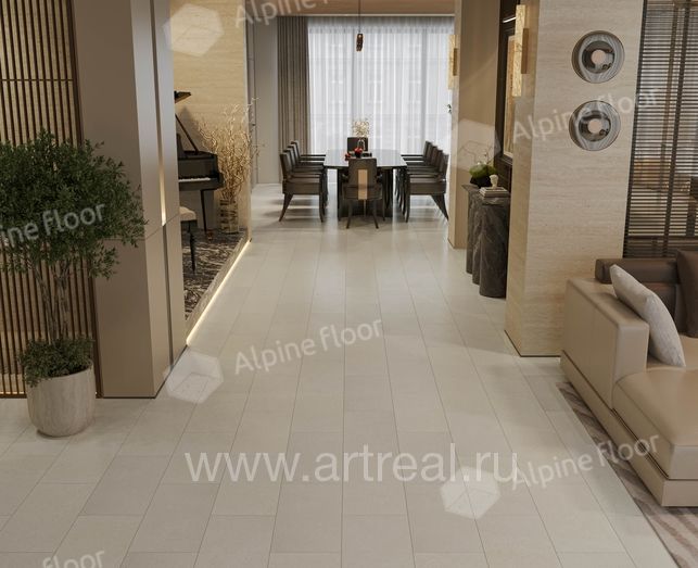 Напольные покрытия Alpine Floor Каменное настроение (Stone Mood в интерьере