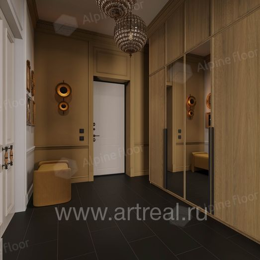 Напольные покрытия Alpine Floor Каменное настроение (Stone Mood в интерьере