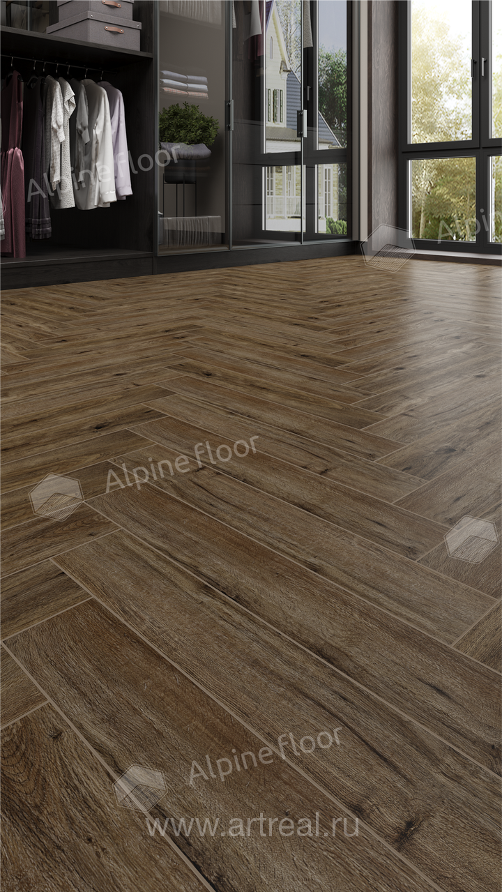 Alpine Floor Елка Эксперт 12 (Herringbone 12 Pro) Напольные покрытия Alpine Floor Елка Эксперт 12 (Herringbone 12 Pro) в интерьере