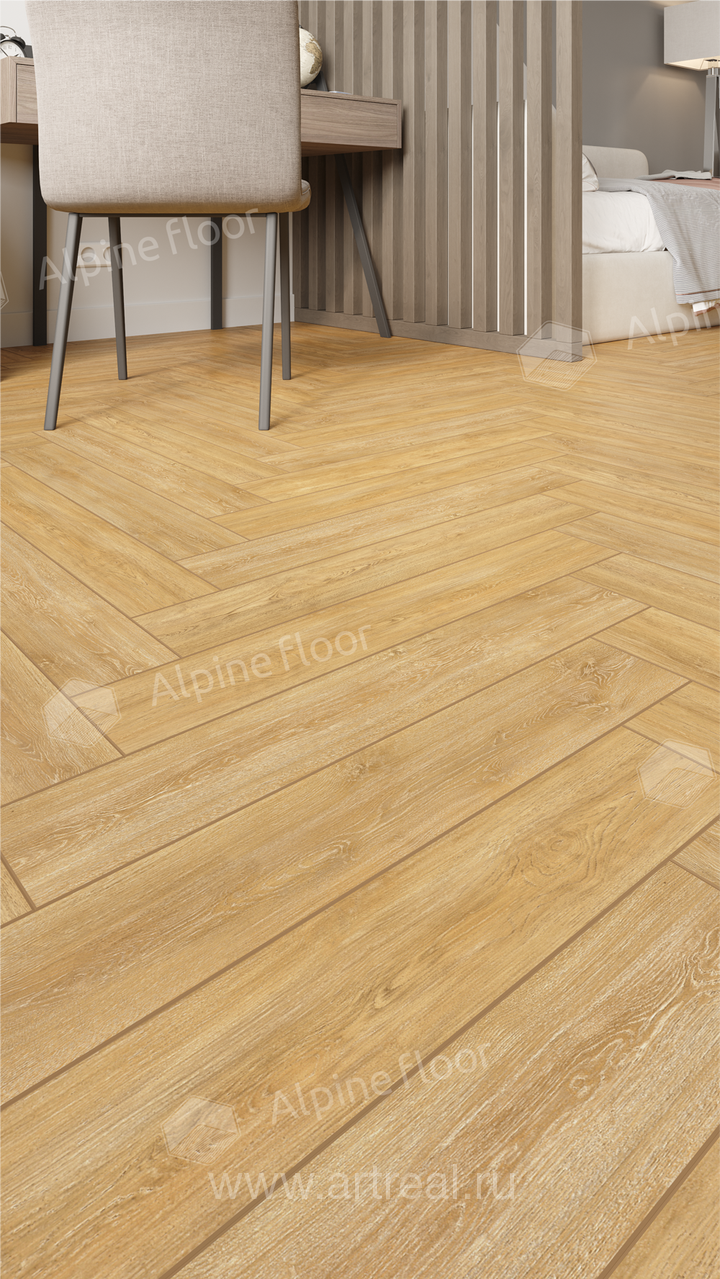 Alpine Floor Елка Эксперт 12 (Herringbone 12 Pro) Напольные покрытия Alpine Floor Елка Эксперт 12 (Herringbone 12 Pro) в интерьере