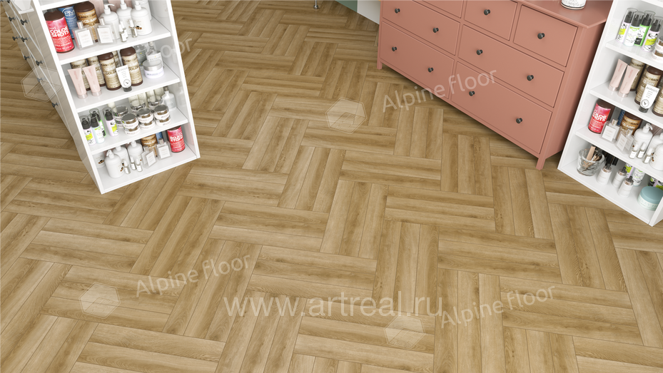 Alpine Floor Елка Эксперт 12 (Herringbone 12 Pro) Напольные покрытия Alpine Floor Елка Эксперт 12 (Herringbone 12 Pro) в интерьере