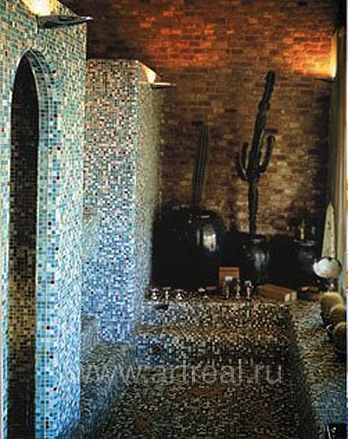 Мозаика Altra mosaic Стеклянная мозаика в интерьере