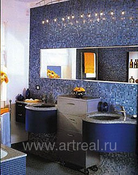 Мозаика Altra mosaic Стеклянная мозаика в интерьере