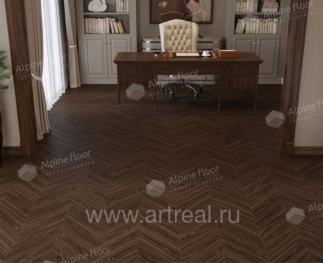 Alpine Floor Арт-Шеврон (CHEVRON ART) Напольные покрытия Alpine Floor Арт-Шеврон (CHEVRON ART) в интерьере