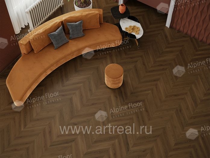 Alpine Floor Арт-Шеврон (CHEVRON ART) Напольные покрытия Alpine Floor Арт-Шеврон (CHEVRON ART) в интерьере