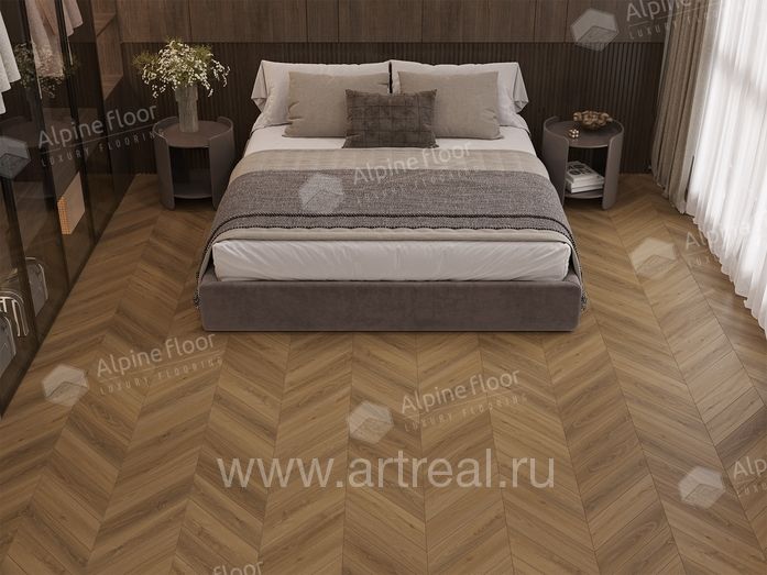 Alpine Floor Арт-Шеврон (CHEVRON ART) Напольные покрытия Alpine Floor Арт-Шеврон (CHEVRON ART) в интерьере