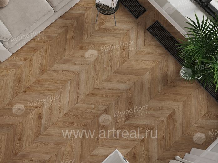 Alpine Floor Арт-Шеврон (CHEVRON ART) Напольные покрытия Alpine Floor Арт-Шеврон (CHEVRON ART) в интерьере