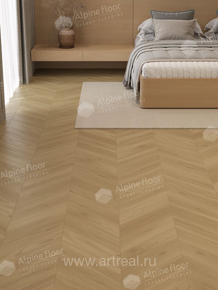Alpine Floor Арт-Шеврон (CHEVRON ART) Напольные покрытия Alpine Floor Арт-Шеврон (CHEVRON ART) в интерьере