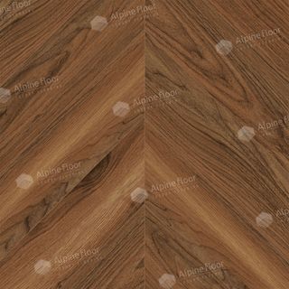 Alpine Floor Арт-Шеврон (CHEVRON ART) ламинат Орех Монблан 55*11.2*12