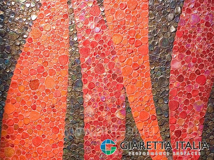 Мозаика Giaretta Ciotoli в интерьере