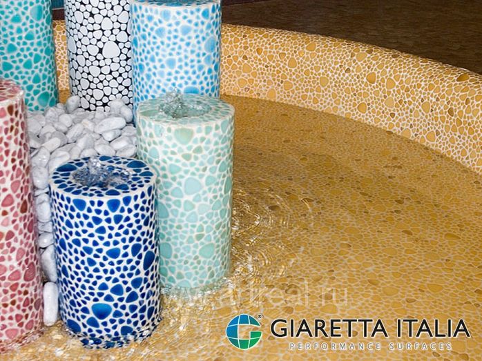 Мозаика Giaretta Ciotoli в интерьере