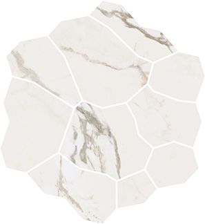 Kerama Marazzi Прованс Марсель настенная плитка Декор наборный бежевый светлый глянцевый обрезной 31.5*34.2*9