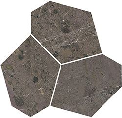 Kerama Marazzi Прованс Марсель настенная плитка Декор наборный коричневый глянцевый обрезной 26.5*25.5*9