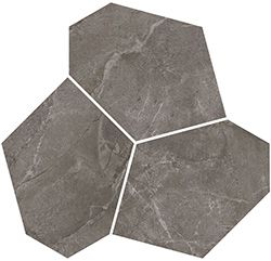 Kerama Marazzi Прованс Марсель керамогранит Декор наборный коричневый матовый обрезной 26.5*25.5*9