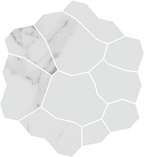 Kerama Marazzi Прованс Марсель керамогранит Декор наборный серый светлый матовый обрезной 31.5*34.2*9
