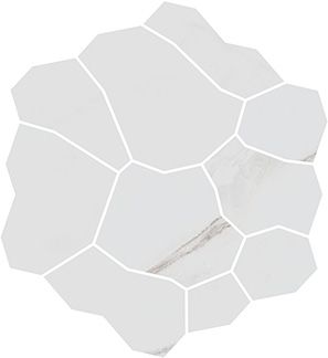 Kerama Marazzi Прованс Марсель керамогранит Декор наборный белый матовый обрезной 31.5*34.2*9