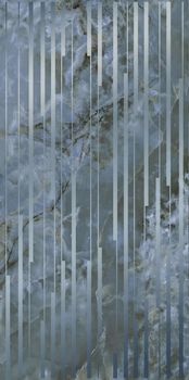 Kerama Marazzi Прованс Сен-Тропе настенная плитка Декор синий светлый глянцевый обрезной 60*119.5*9