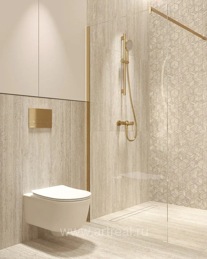 Kerama Marazzi Прованс Про Травертин Керамогранит Kerama Marazzi Прованс Про Травертин в интерьере